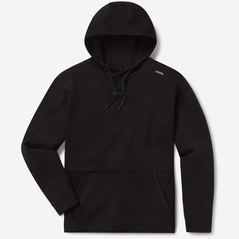 UNRL Mens High Street Hoodie Black size L